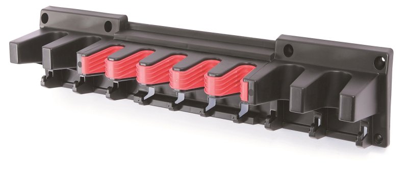 PROSPERPLAST Závesný držiak MULTI HOLDER 597x128x118 čierny