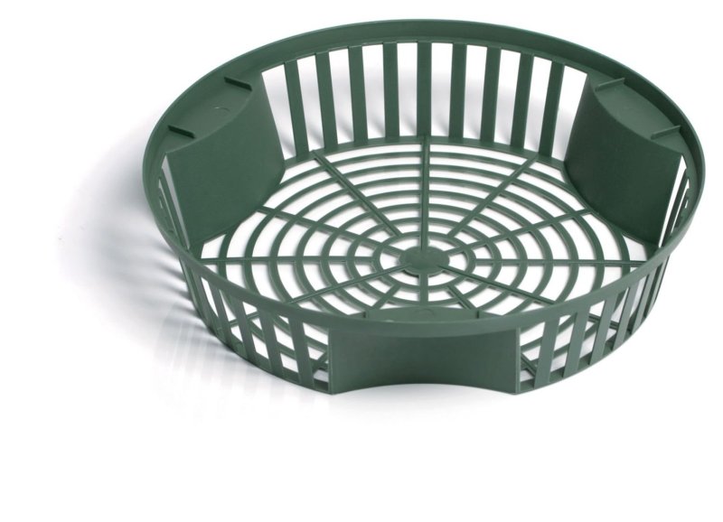 PROSPERPLAST Košík na cibuloviny ONION II tm.zelený 26,5cm