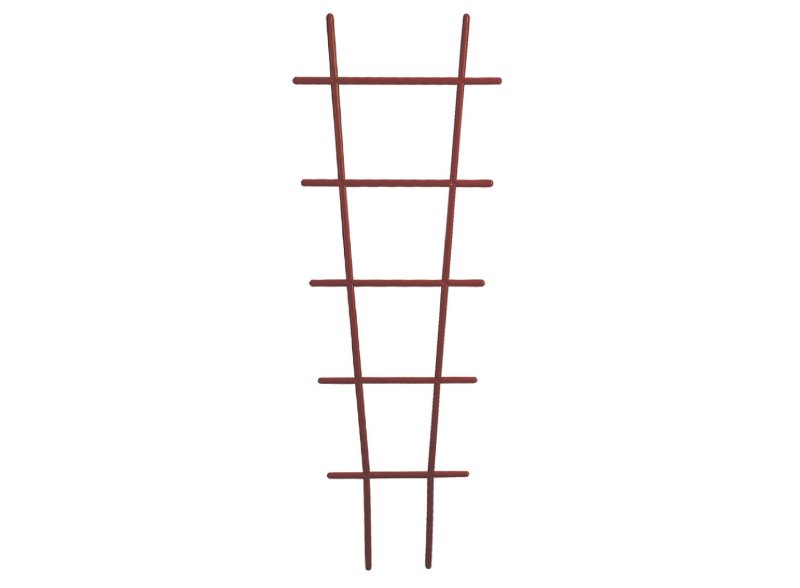 PROSPERPLAST Podpěra žebřík DRAB tm.hnědý 38cm