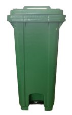 Popelnice D120GP 120L zelená s pedálem