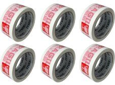 Lepící páska 48mm x 66m Fragile 6 ks