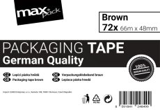 Lepící páska 48mm x 66m hnědá