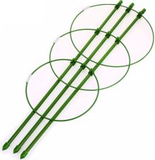 Kruhová podpěra rostlin 75cm 3 kruhy