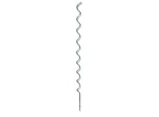 Spirálová tyč k rajčatům pozink. 160cm x 7mm - hladká
