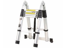 Žebřík KME3038 teleskopický 1,9  plus  1,9m - štafle na schody