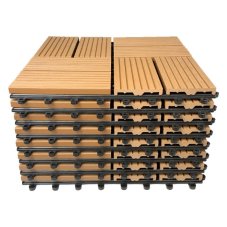 WPC dlaždice zámková 30x30cm Ořechová