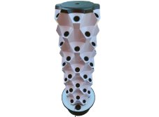 Hydroponická pěstební věž 60 míst 63 x 63 x 187 cm