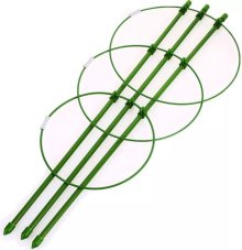 Kruhová podpěra rostlin 60cm 3 kruhy