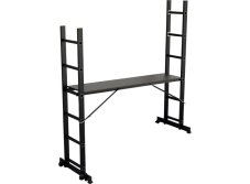 Žebříkové lešení hliníkové KMH0507A, 192x180x160cm s plošinou