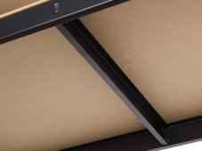 Max Skladový kovový regál 180 x 90 x 40 cm 5 polic 875kg černý BR-1894