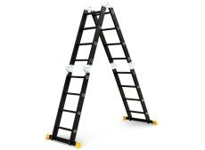 Hliníkový žebřík, štafle KMP405A multifunkční - 4x5