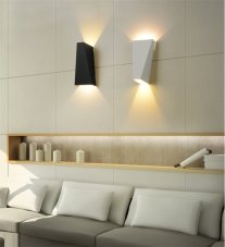 Max W6819w LED nástěnné světlo 22x10,5x4 cm bílé