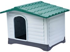 Max 424 plastová bouda pro psa zelená 111 x 84 x 81 cm