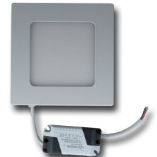 LED světlo 6W stropní 120x120mm 3000K