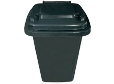 Popelnice D50BB 50L černá plastová
