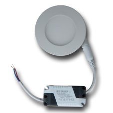 LED světlo 3W stropní průměr 90mm 3000K