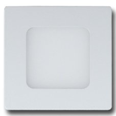 LED světlo 3W stropní 83x83mm 4000K