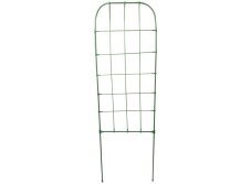 Žebříková podpěra rostlin 120cm - mřížková půlkulatá