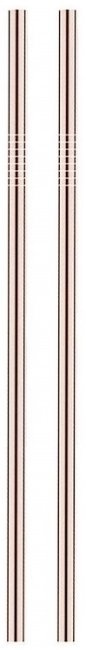 Maxpack Brčko nerezové 21,5cm x 8mm Růžově zlaté
