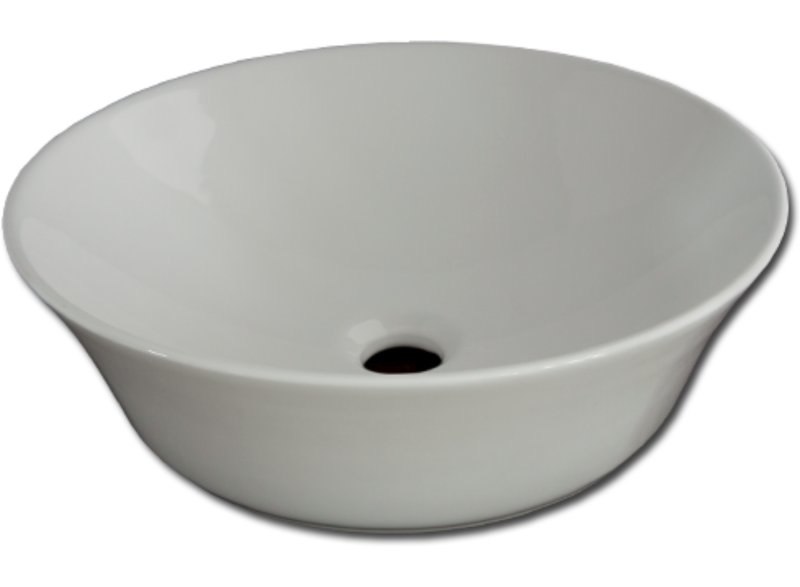Maxwhite 8247 PERUGIA Umyvadlo keramické kulaté 41,5x41,5x13,5cm