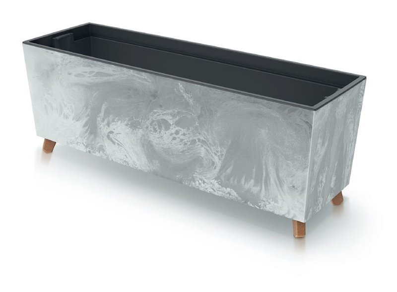 PROSPERPLAST Truhlík URBI CASE BETON EFFECT N beton 77cm