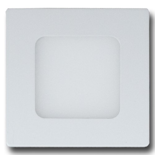 LED světlo 3W stropní 90x90mm 3000K